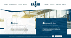 Desktop Screenshot of egger-glas.at